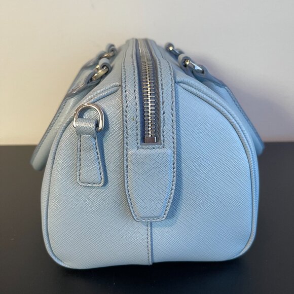 Prada Astrale Saffiano Lux Leather 2Way Bowling Bag - Preowned - Picture 5 of 13